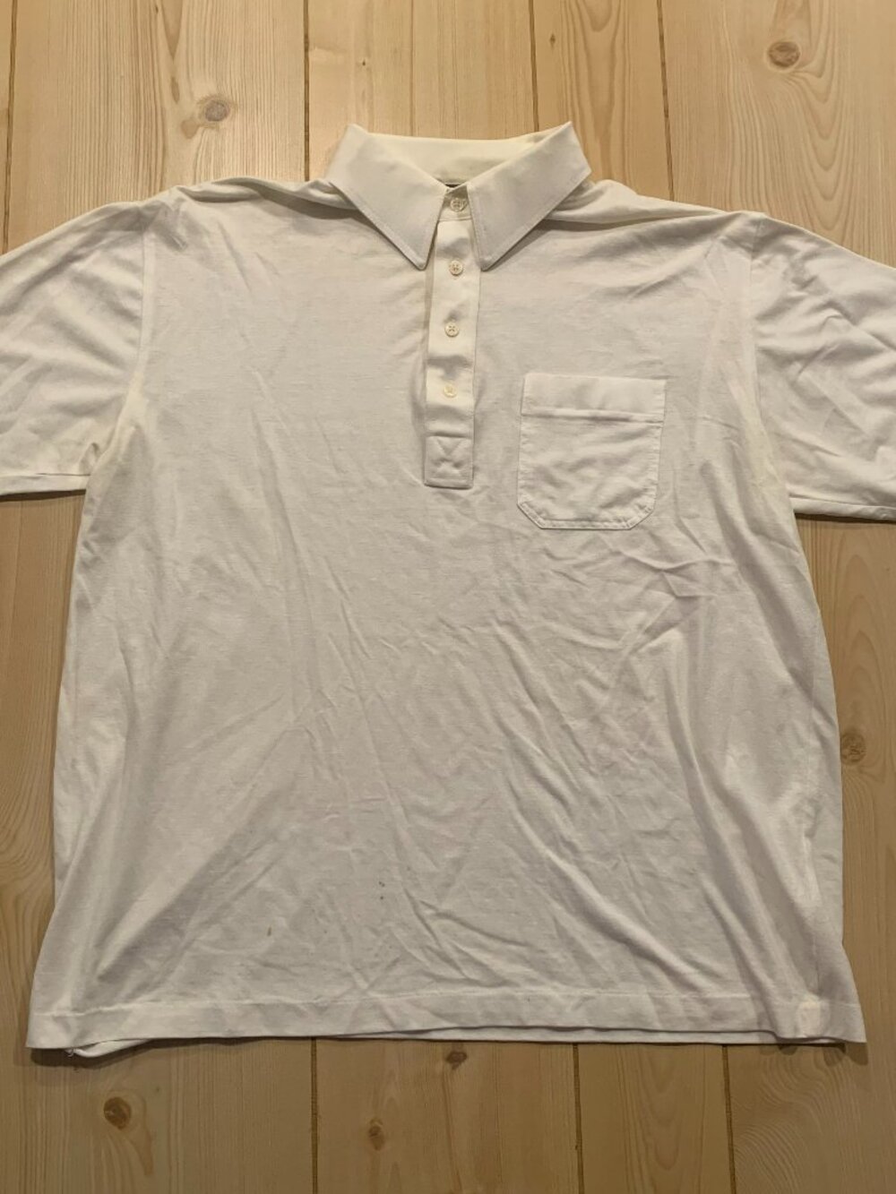 Vintage 90s Knights Bridge Retro Preppy Casual Single Stitch Polo Shirt Size L